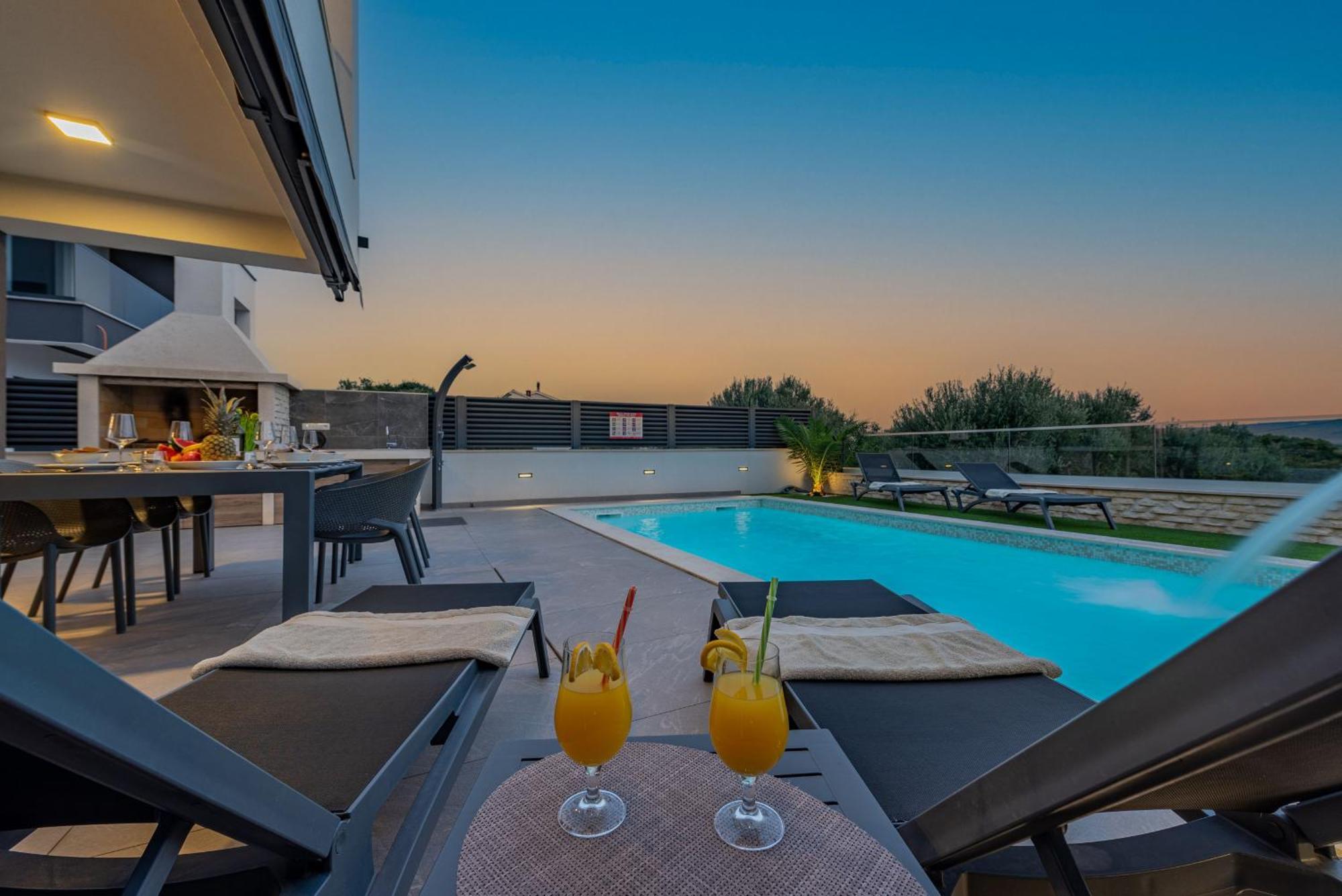 Villa Blue Sky 2 Zadarvillas Turanj Ngoại thất bức ảnh