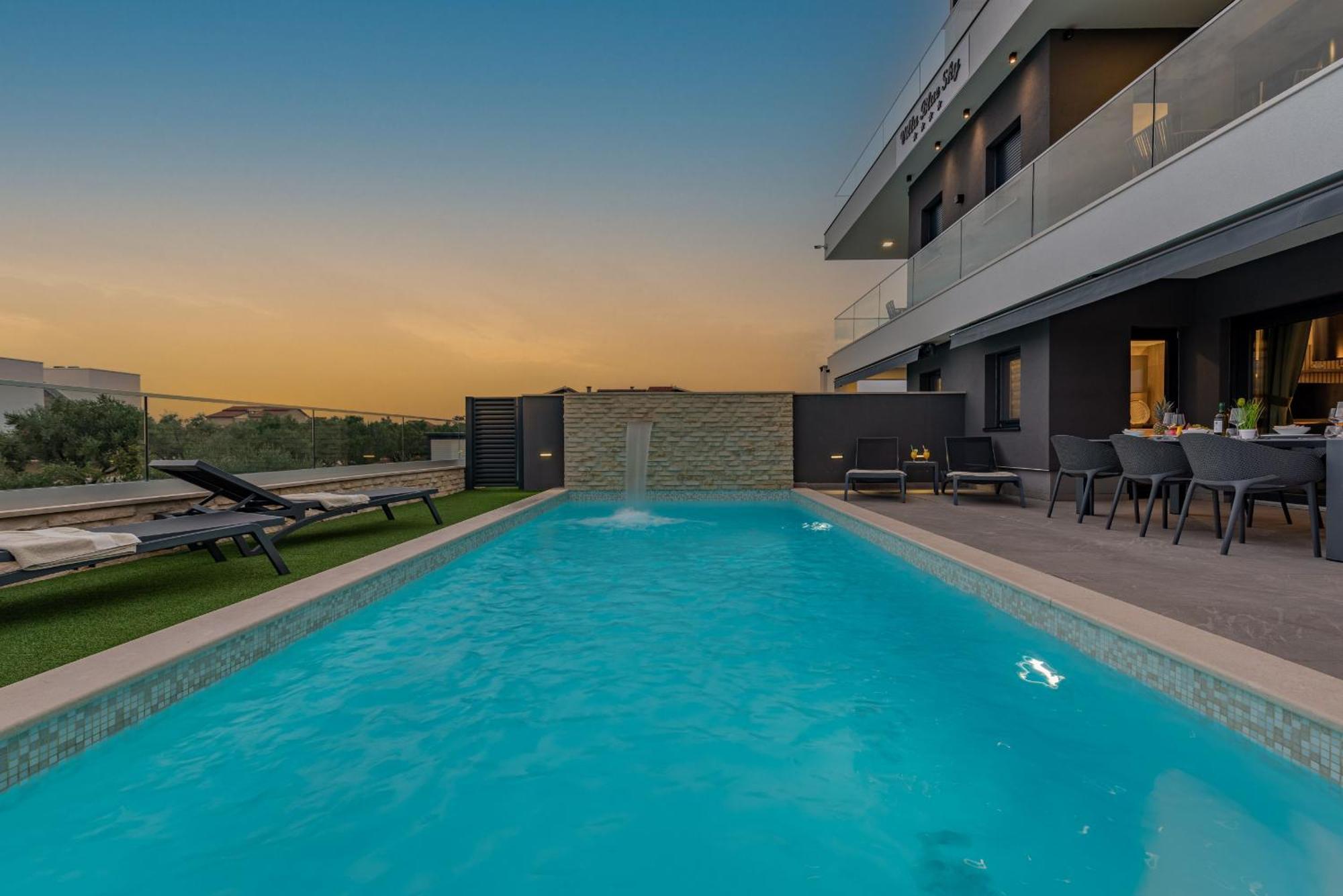 Villa Blue Sky 2 Zadarvillas Turanj Ngoại thất bức ảnh