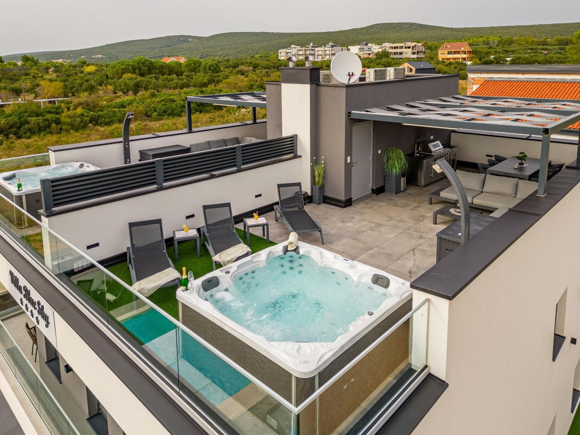 Villa Blue Sky 2 Zadarvillas Turanj Ngoại thất bức ảnh
