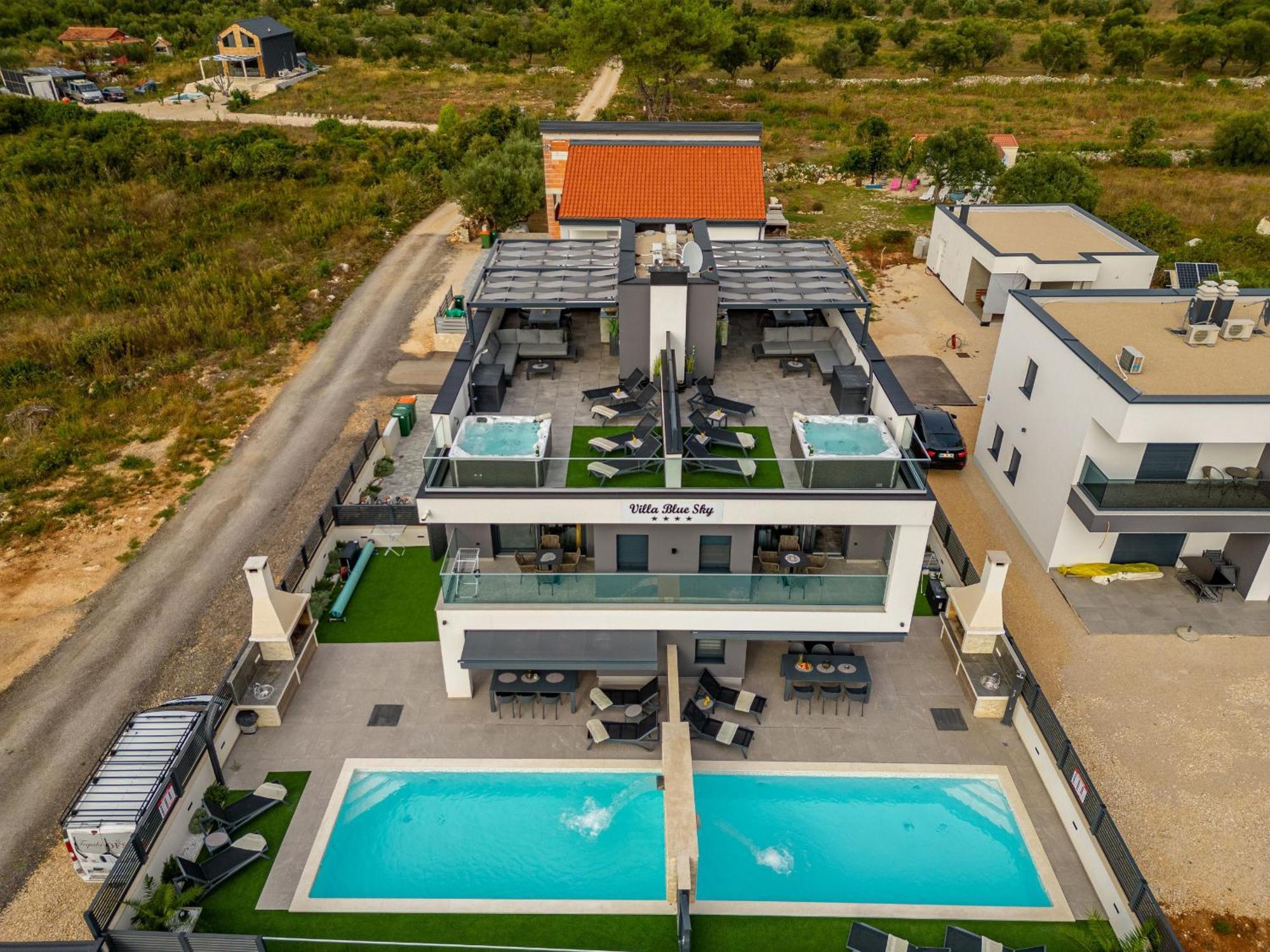 Villa Blue Sky 2 Zadarvillas Turanj Ngoại thất bức ảnh